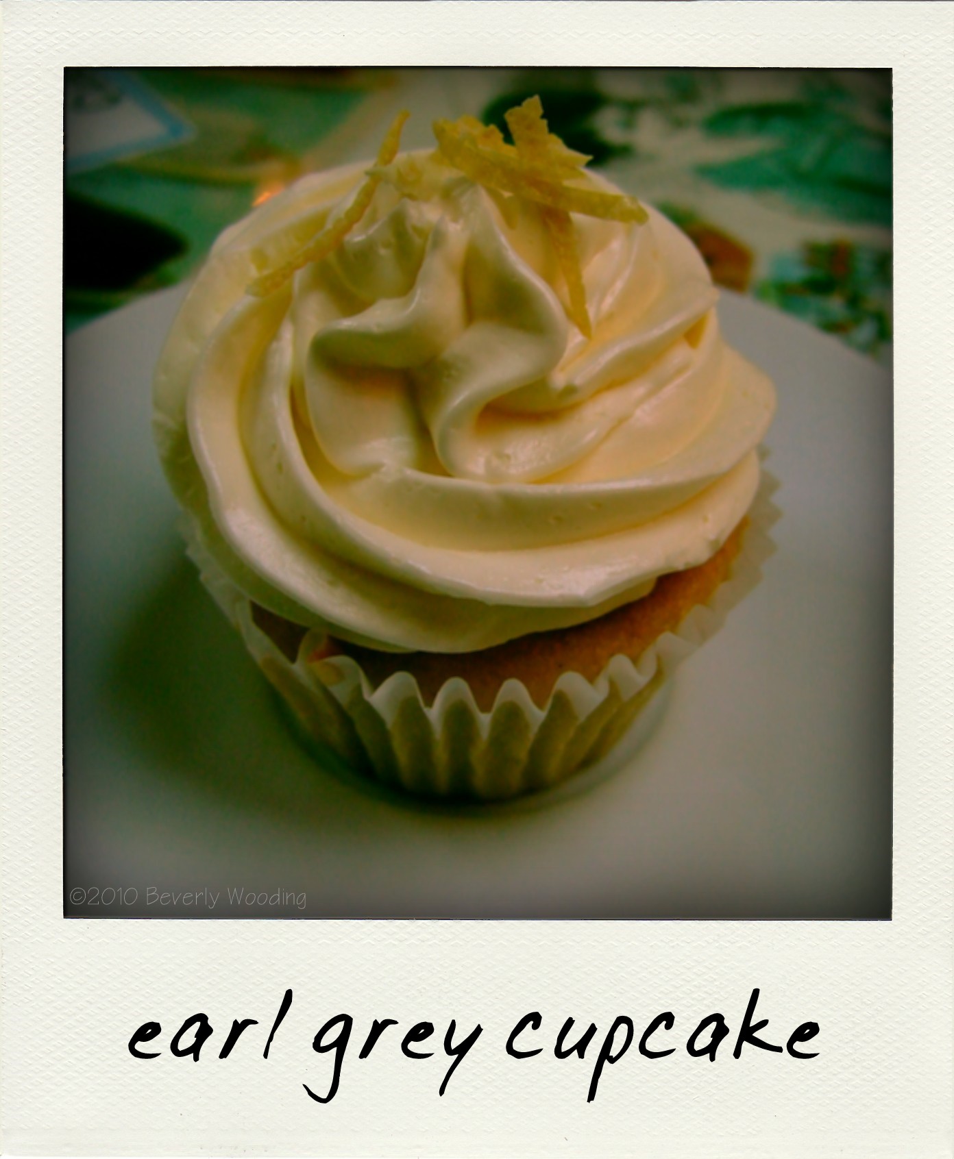 Earl Grey cupcake